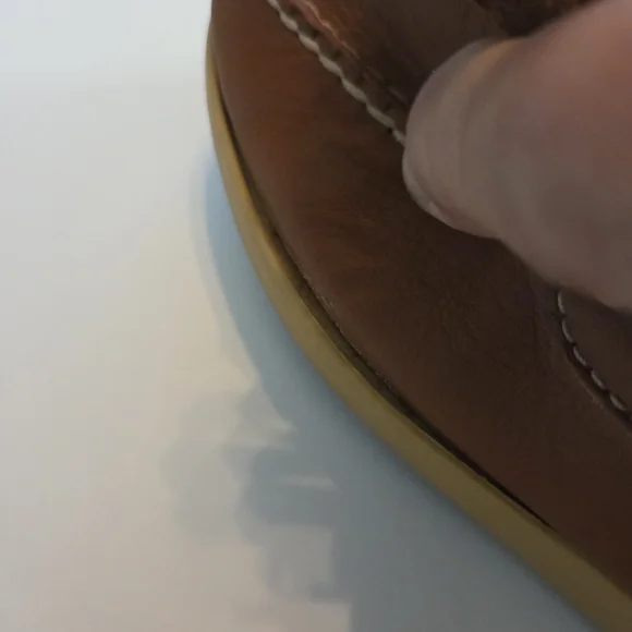 SAS Women's Tan Leather Loafers - Picture 9 of 12